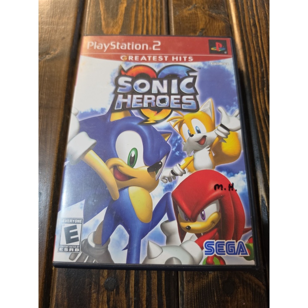 SONIC HEROES‎ (SONY PS2) COMPLETE - TESTED (WBP017131)